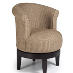 Accent swivel chair