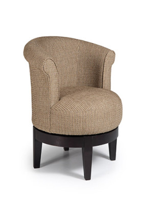 Accent swivel chair