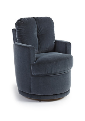 Swivel Velvet Chair