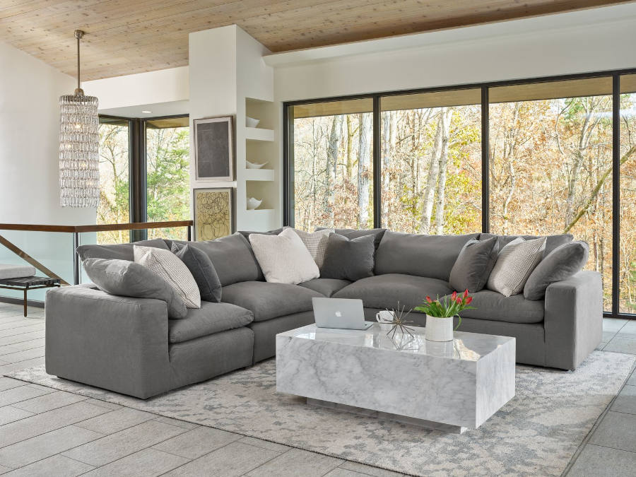 cloud modular sectional - available from wholesale design warehouse