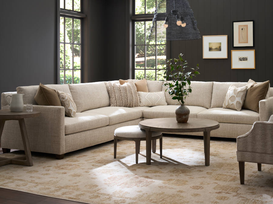 damon sectional - available from wholesale design warehouse