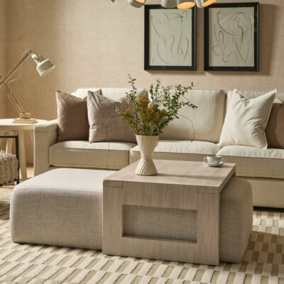 dwell river rock nesting cocktail ottoman - available from wholesale design warehouse