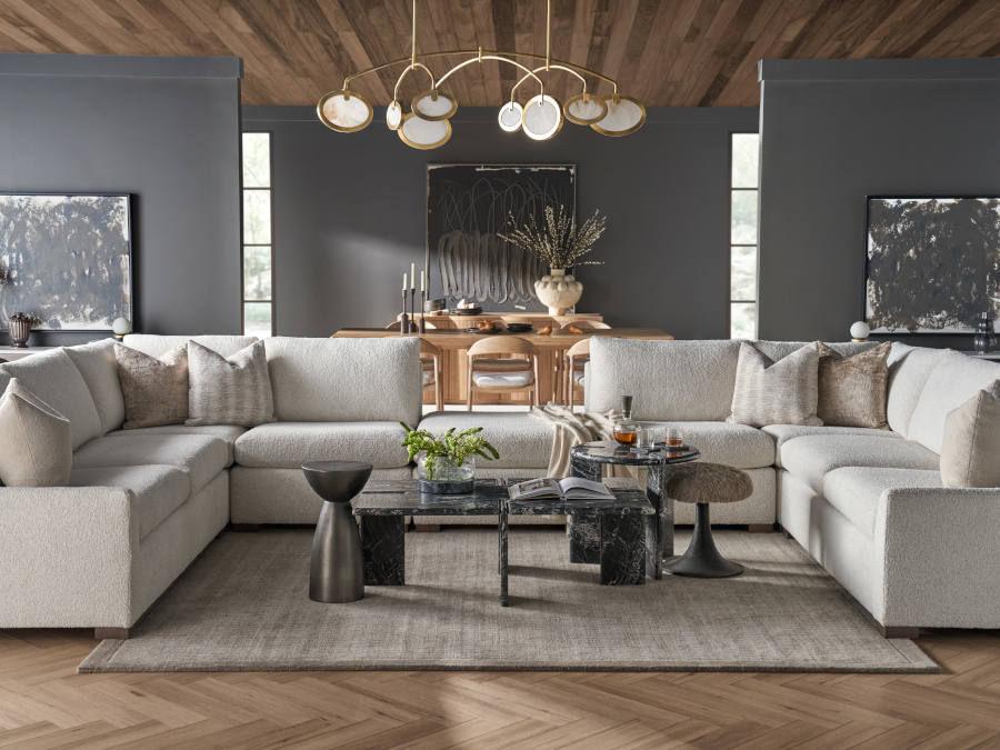 dylan sectional - available from wholesale design warehouse