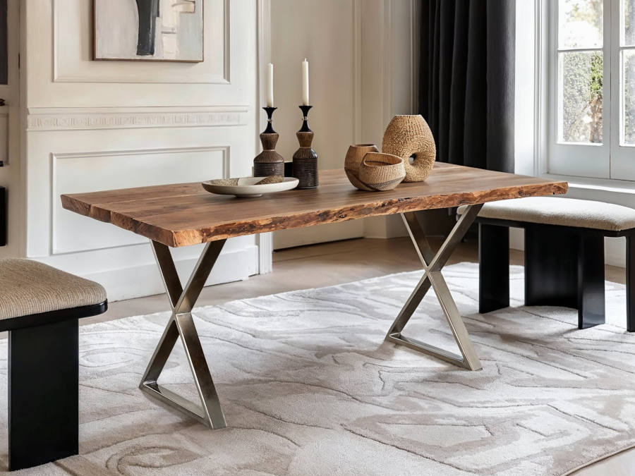 live edge console table - available from wholesale design warehouse